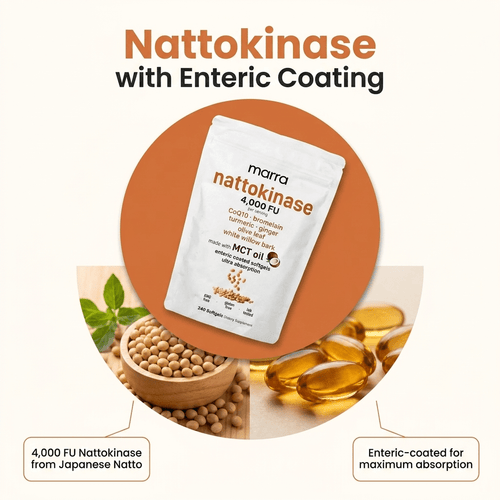 Nattokinase 4,000 FU Equivalent with MCT Oil