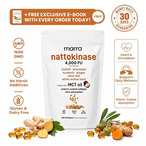 Nattokinase 4,000 FU Equivalent with MCT Oil