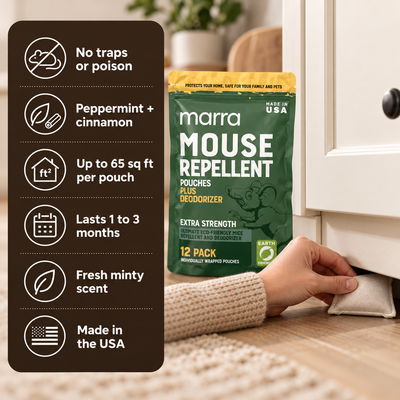 Marra Mouse Repellent Pouches (12 Pack)