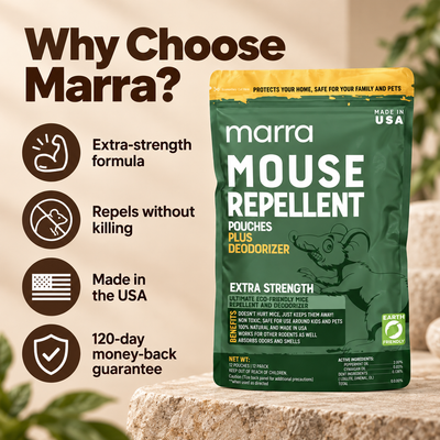 Marra Mouse Repellent Pouches (12 Pack)