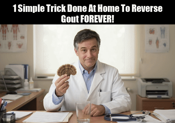 1 Simple Trick Done At Home To Reverse Gout FOREVER