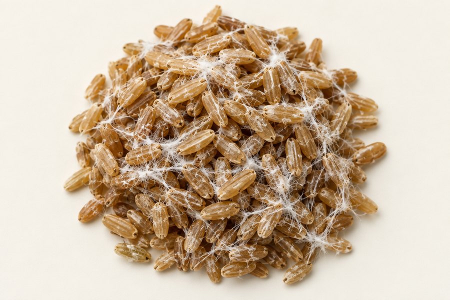 Fermented Brown Rice Biomass
